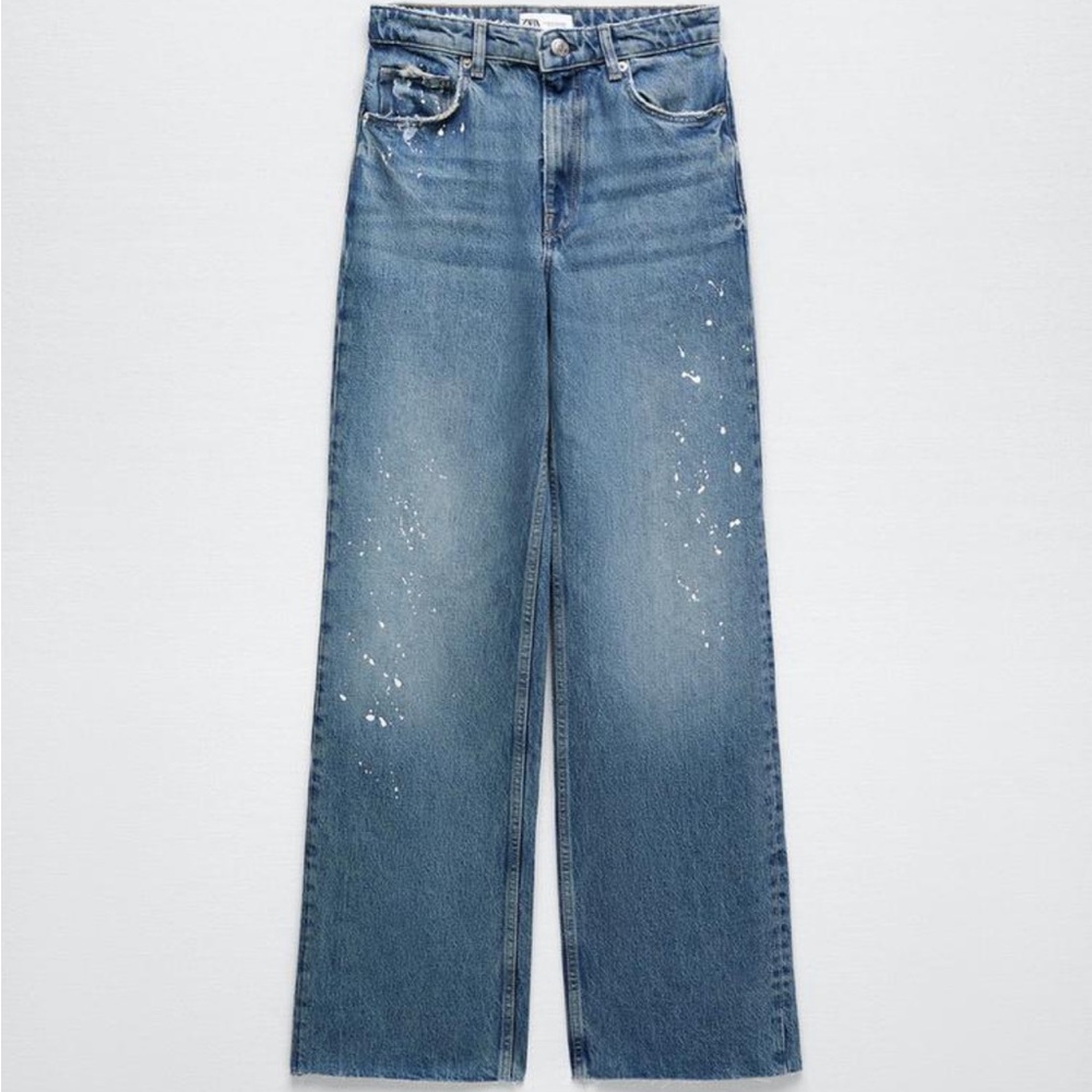 Zara wide leg jeans